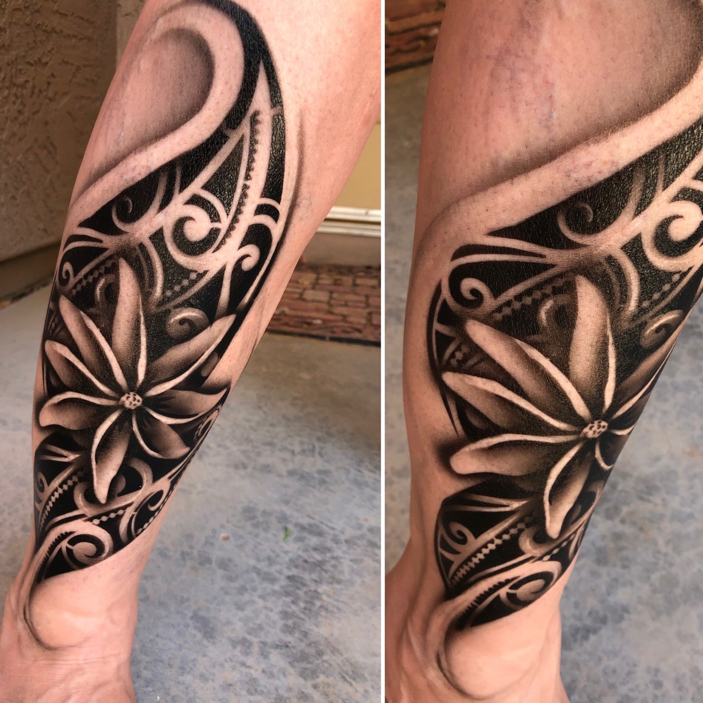Polynesian Blade Stencil