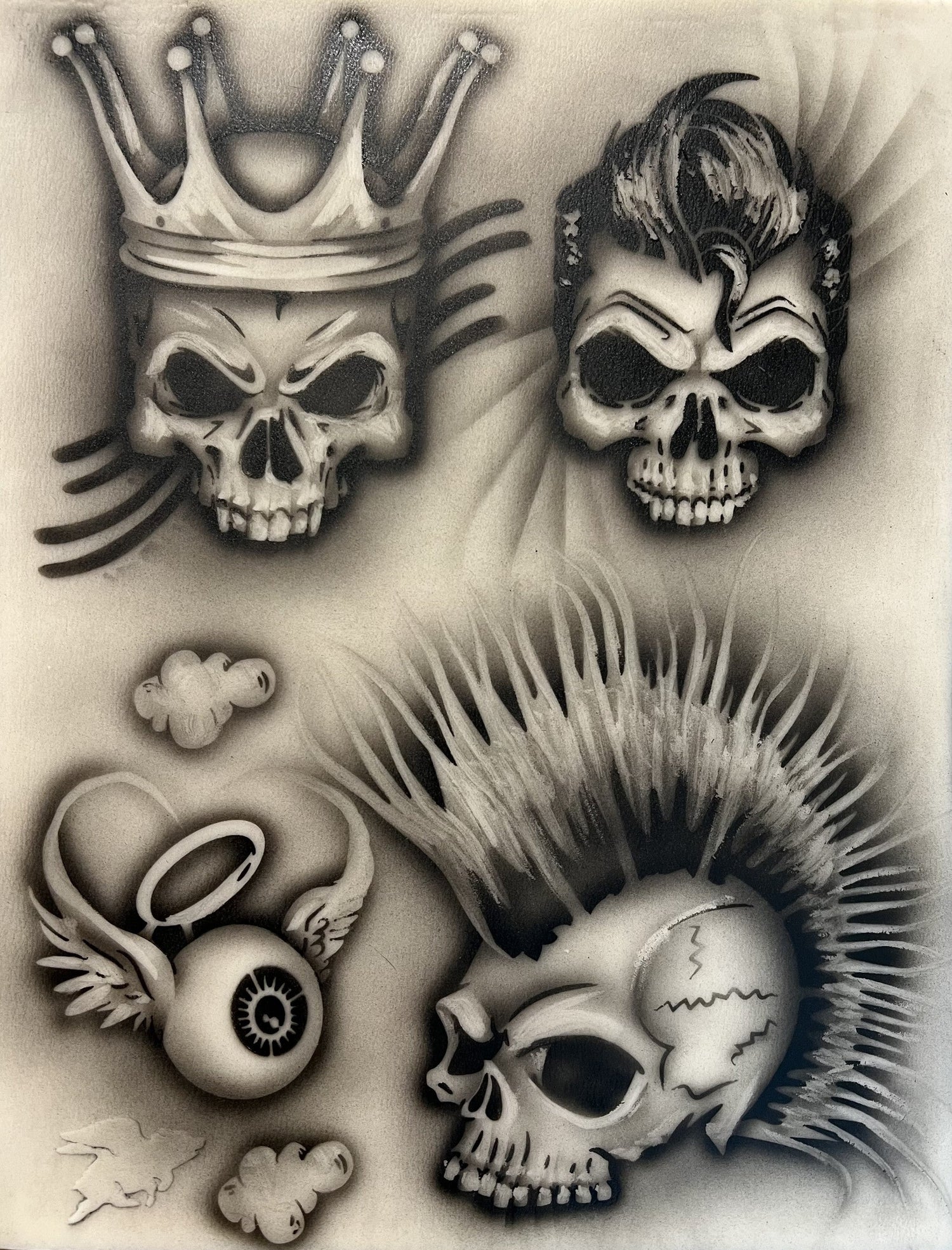 Skullz Stencil Packs