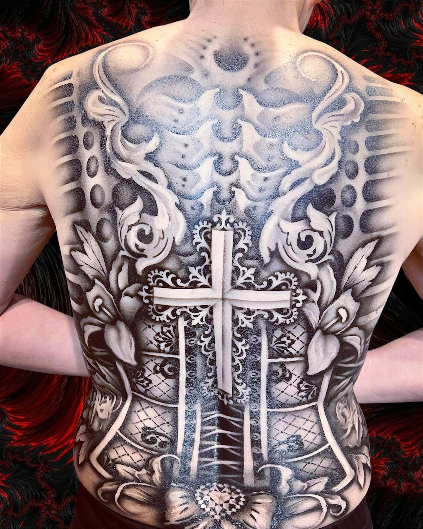 Corset Posterior (closed)