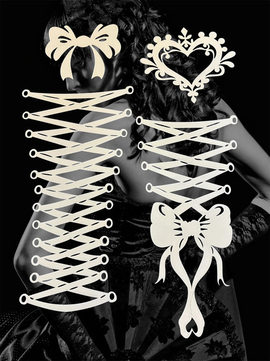 Corset side lace up
