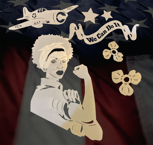 Femme Fatale Rosie II Stencil Pack