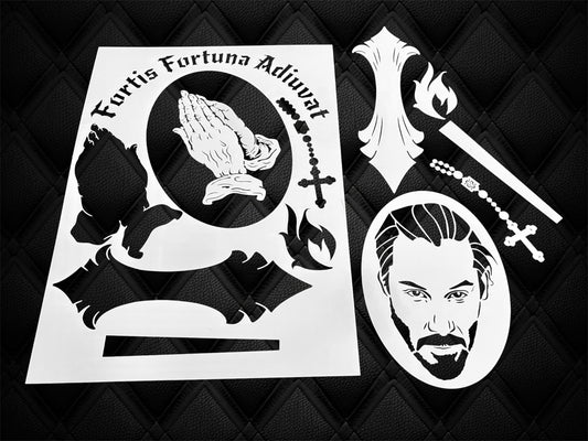 John Wick Assassin Stencil Pack