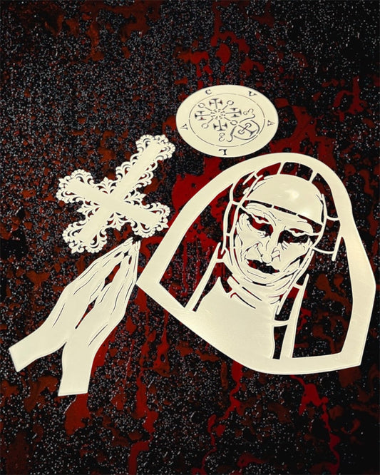 The Nun Stencil Pack