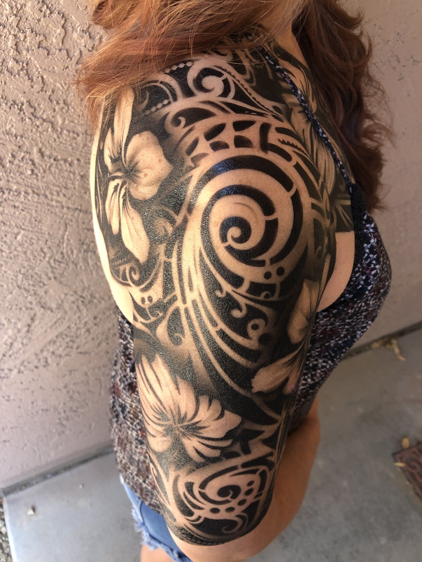 Polynesian Oval Stencils